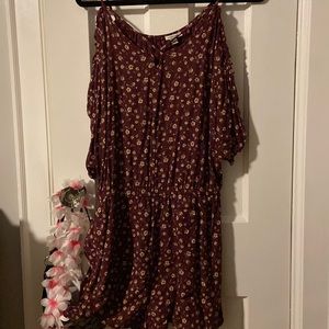 off the shoulder romper